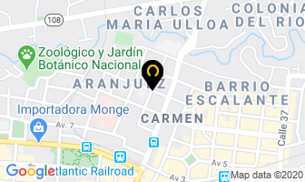 Mapa de Distarosta Internacional S.a. en San José