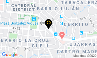 Mapa de Distribuidora Larce S.a. en San José