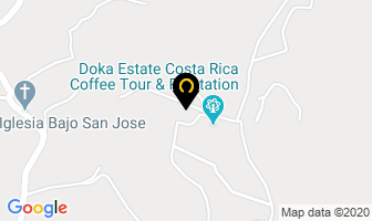 Mapa de Doka Coffe Tour en Alajuela