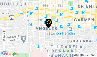Mapa de Dr. Carlos A. Dorado Msc. en Heredia Central