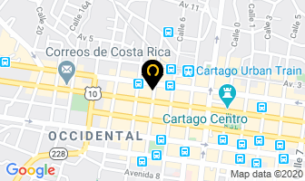 Mapa de Dr. Carlos Agostini Gutiérrez en Cartago