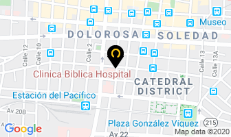 Mapa de Dr. Dario De Calice en San José
