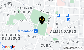 Mapa de Dr. Edgar Jiménez Masís en San José