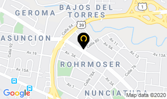 Mapa de Dra. Telma Rubinstein en San José