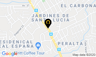 Mapa de Dreams Dance Academy en Barva