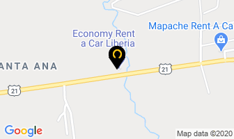 Mapa de Economy Rent A Car en Liberia