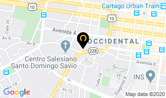 Mapa de Edson Servicios Electrónicos en Cartago