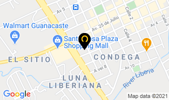 Mapa de Ekipo Hotel en Liberia