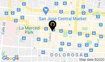 Mapa de Electra en San José