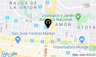 Mapa de Electronica Prado en San José
