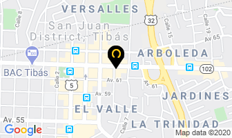 Mapa de Electrónica Total Tibás en San Juan