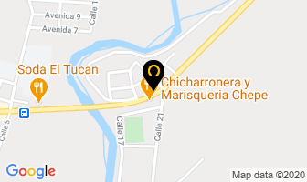 Mapa de Electrosistemas Jp en Parrita