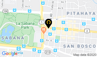 Mapa de Elida Centro Facial en San José