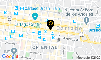 Mapa de Escuela De Manejo Sanchez en Cartago