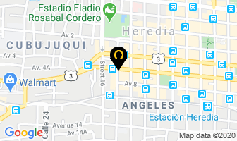 Mapa de Farmacia Florense en Heredia