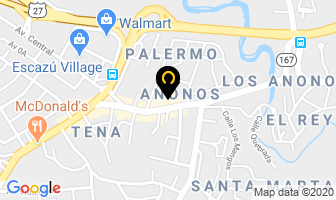 Mapa de Farmacia Los Anonos S.a. en Escazú