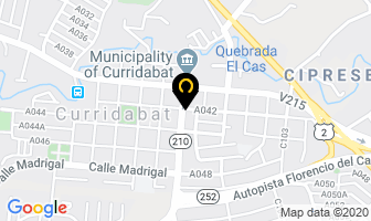 Mapa de Farmacia Monge en Curridabat