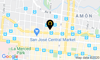 Mapa de Farmacia Universal S.a. en San José