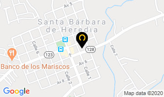 Mapa de Ferretería Y Materiales Viquez en Santa Bárbara
