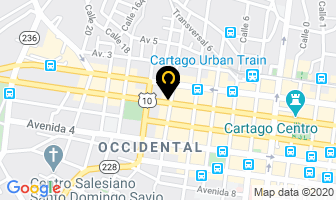 Mapa de Funeraria La Ultima Joya en Cartago