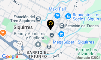 Mapa de Funeraria Montecristo en Siquirres