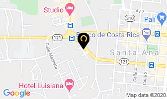 Mapa de Galiza Suites en Santa Ana