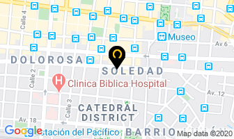 Mapa de Game Master en San José