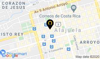 Mapa de Ganancias Express en Alajuela