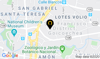 Mapa de Garnier B.b.d.o en San Francisco de Goicoechea