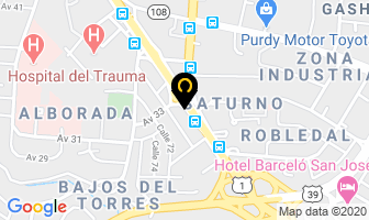 Mapa de Grupo Jcb en San José