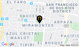 Mapa de Guarda Documentos en San José