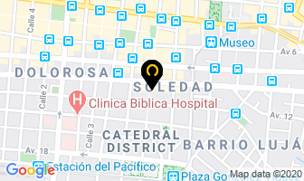 Mapa de Hobby Center en San José