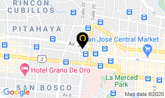 Mapa de Hostel Sol Y Luna en San José