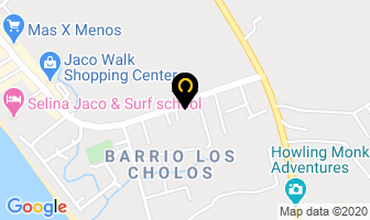 Mapa de Hotel Amapola en Jacó
