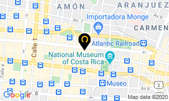 Mapa de Hotel Asia en San José