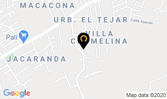 Mapa de Hotel Brilla Sol en Alajuela