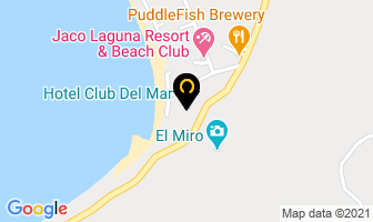 Mapa de Hotel Club Del Mar en Jacó