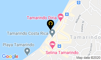 Mapa de Hotel Coco Rico en Liberia
