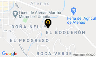 Mapa de Hotel Colinas Del Sol en Atenas