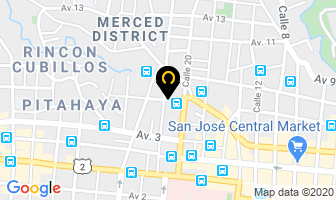 Mapa de Hotel Dorado en San José