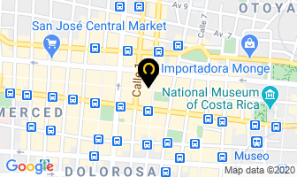 Mapa de Hotel El Maragato en San José