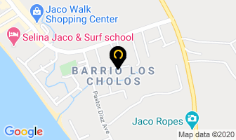 Mapa de Hotel El Paraiso Escondido en Jacó