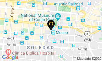 Mapa de Hotel Fleur De Lys en San José