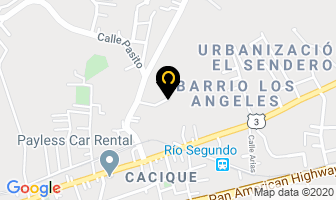 Mapa de Hotel Little Italy en Alajuela