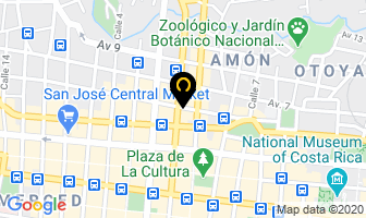 Mapa de Hotel Otoya en San José
