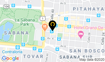 Mapa de Hotel Pacific San Jose en San José