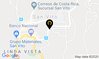Mapa de Hotel Pittier en San Vito