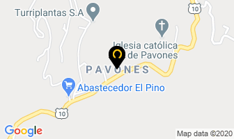 Mapa de Hotel Pochotel en Turrialba