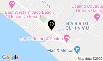 Mapa de Hotel Y Villas Tangeri en Jacó
