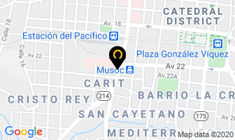 Mapa de Huaraches en San José